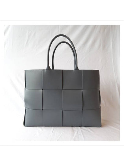 Intrecciato Arco Tote Bag Grey - BOTTEGA VENETA - BALAAN 2