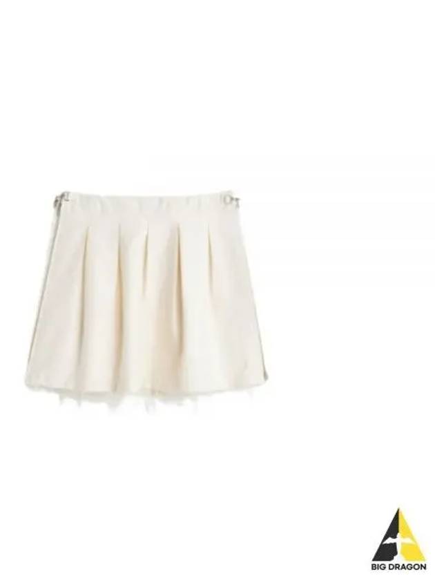 Object Pleats Skirt White - OUR LEGACY - BALAAN 2