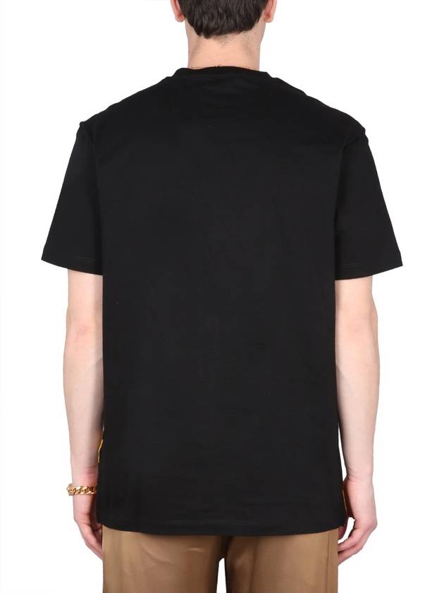 Machera Baroque Short Sleeve T-Shirt Black - VERSACE - BALAAN 4