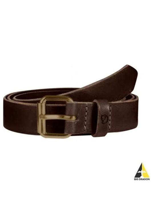 Thingi belt 2 5cm leather brown 77280250 - FJALL RAVEN - BALAAN 1