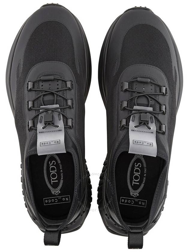 technical low-top sneakers black - TOD'S - BALAAN 4