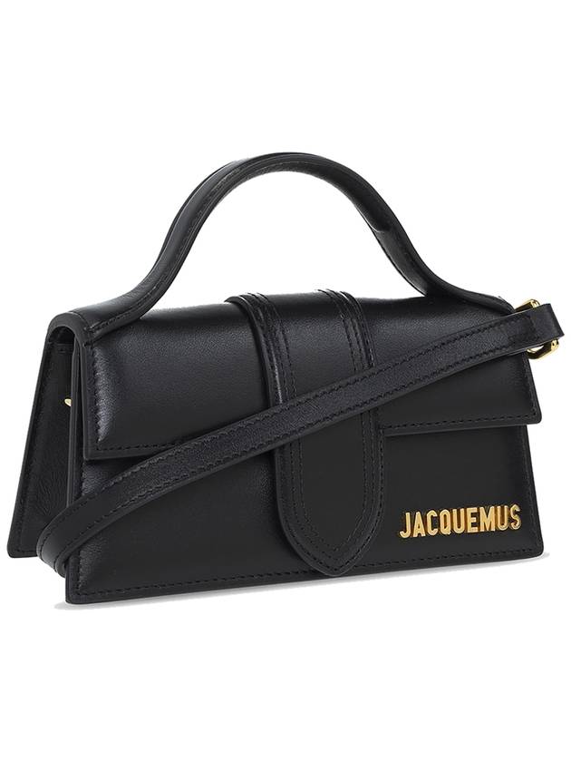 Le Bambino Gold Hardware Logo Mini Tote Bag Black - JACQUEMUS - BALAAN 5