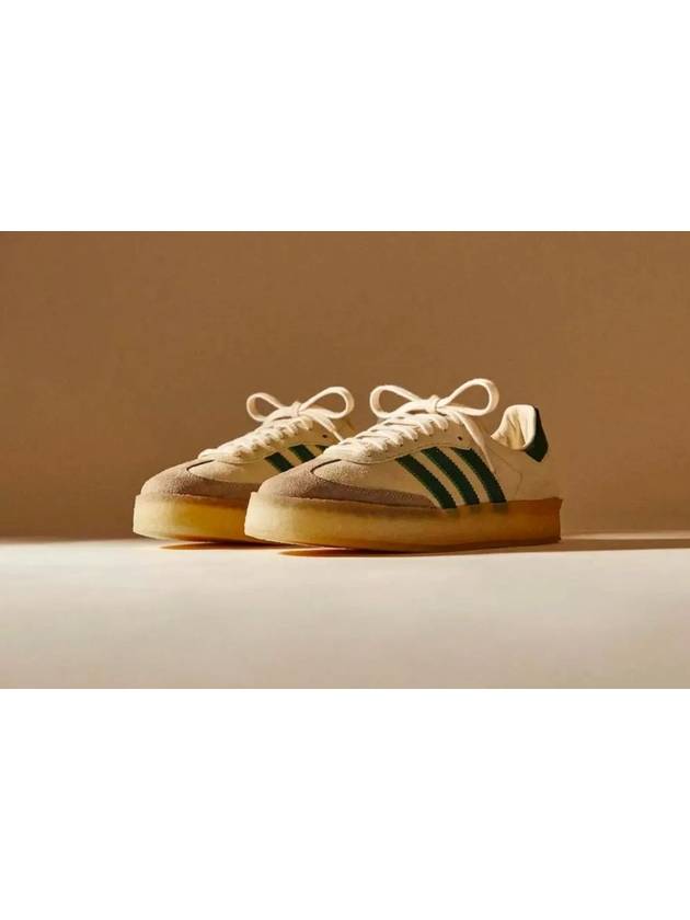 Adidas x Clarks x Ronnie Fieg 8th Street Samba Chalk White GreenID7297 - KITH - BALAAN 2