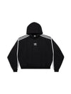 Large Fit Cotton Hoodie Black - BALENCIAGA - BALAAN 7