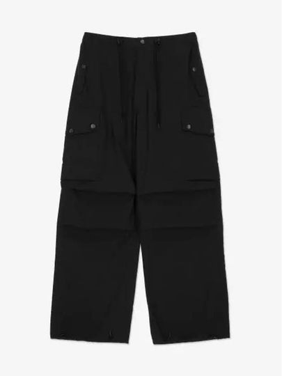 Oxford Cloth Field Pants Black OT093BLACK - NEEDLES - BALAAN 1