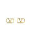 Valentino 2W2J0R23 MET CS4 J0R23 Garavani V logo earrings - RED VALENTINO - BALAAN 1