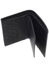 Travel Embossed Half Wallet Black - SALVATORE FERRAGAMO - BALAAN 7