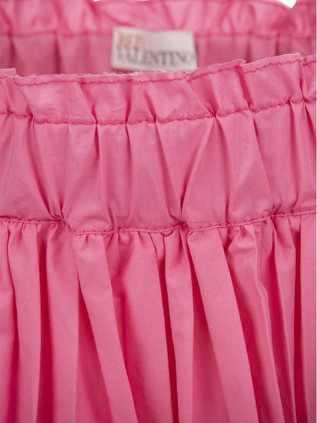 Short Skirt XR0RAI75LUN 38T PEONY - RED VALENTINO - BALAAN 5