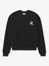 Embroidered Sweatshirt Black - MAISON KITSUNE - BALAAN 2