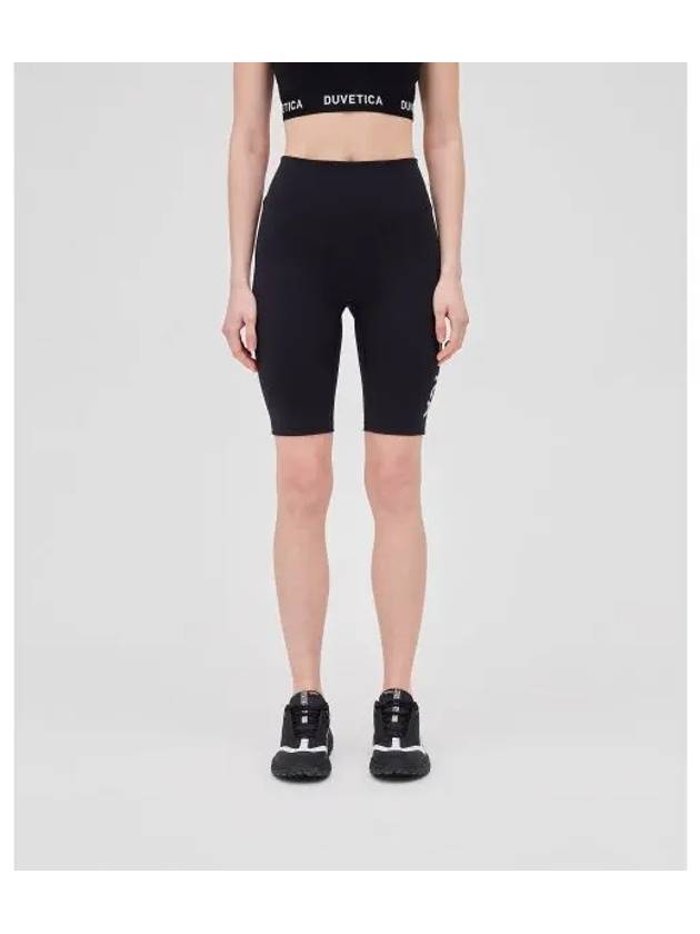 Ola Shorts Black Women s Leggings - DUVETICA - BALAAN 1