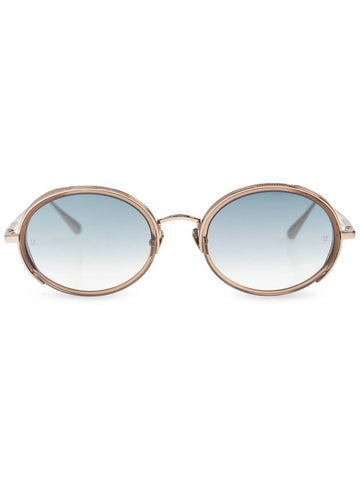 Linda Farrow Sunglasses, Women's, Silver - LINDA FARROW - BALAAN 1