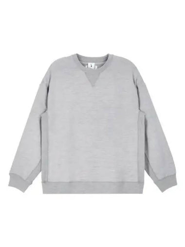 Wool Classic Crew Neck QS Matte Silver - NIKE - BALAAN 1