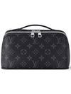 Toiletry Monogram Eclipse Coated Canvas Pouch Bag Black - LOUIS VUITTON - BALAAN 2