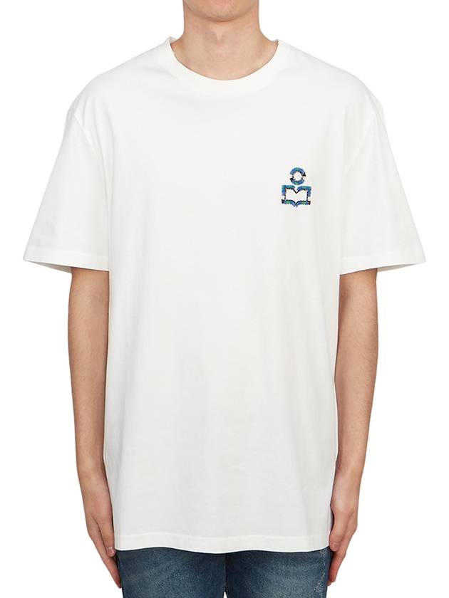 Hugo Embroidery Logo Short Sleeve T-Shirt White - ISABEL MARANT - BALAAN 2