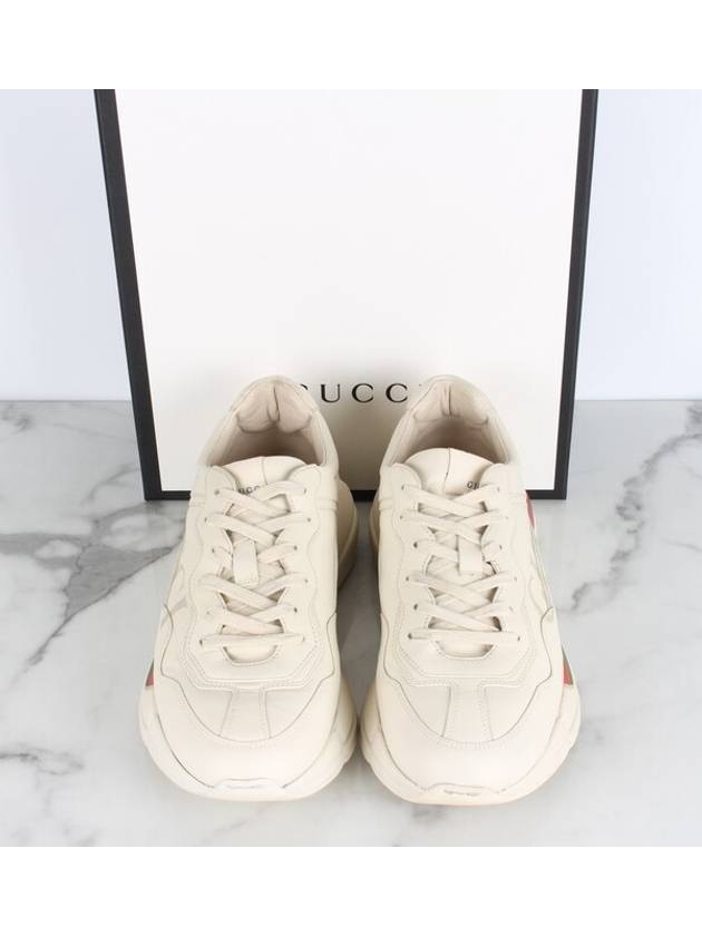 Band logo rhyton sneakers 8 5 275 - GUCCI - BALAAN 2