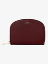 Demi Lune Half Moon Zipper Card Wallet Bino - A.P.C. - BALAAN 2