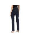 Denim Straight Pants AA9P02205T537516 Blue - ALAIA - BALAAN 4