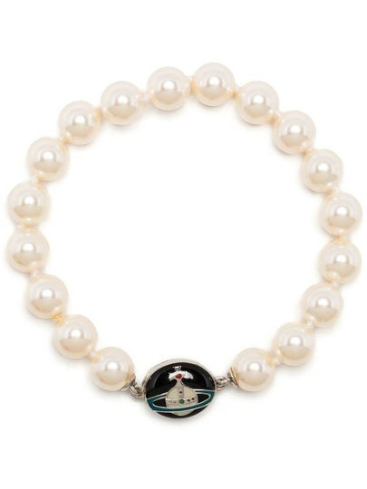 Loelia Pearl Bracelet Black - VIVIENNE WESTWOOD - BALAAN 2