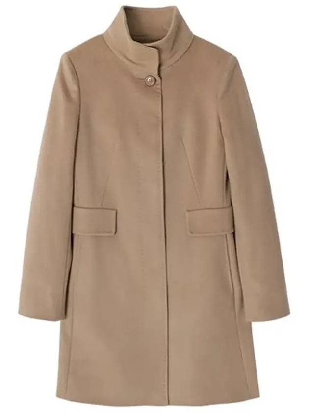 Women’s Agnese Single Coat Brown - MAX MARA - BALAAN 5