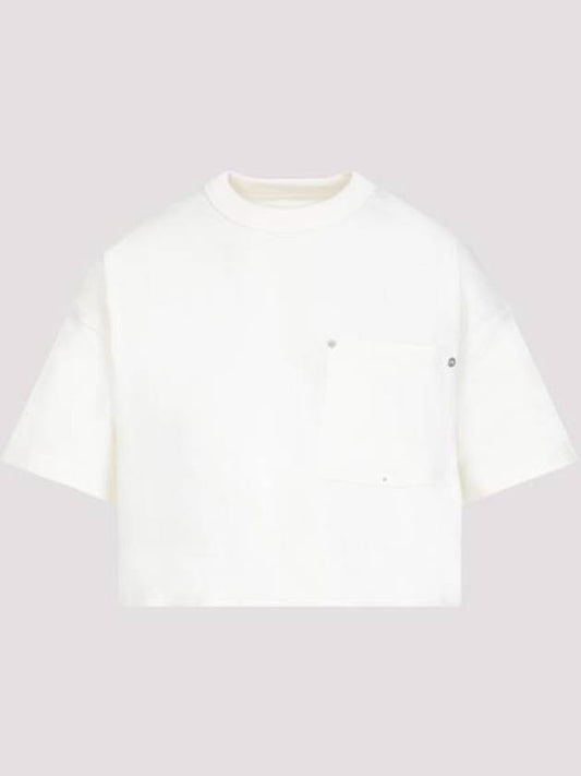 short sleeve t-shirt 777597 VKLZ0 9071 CHALK - BOTTEGA VENETA - BALAAN 1