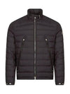 Alfit Short Down Jacket Black - MONCLER - BALAAN 3