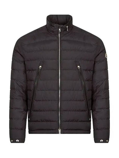 Alfit Short Down Jacket Black - MONCLER - BALAAN 2