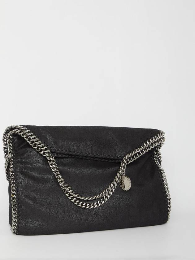 Falabella Fold Over Tote Bag Silver Black - STELLA MCCARTNEY - BALAAN 3