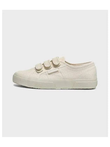 Superga 2750 Cotou Velcro beige raw - SUPERGA - BALAAN 1