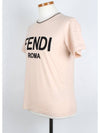 Women s Logo Embroidered T Shirt XS - FENDI - BALAAN 2