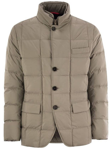 Double-front down jacket - FAY - BALAAN 1