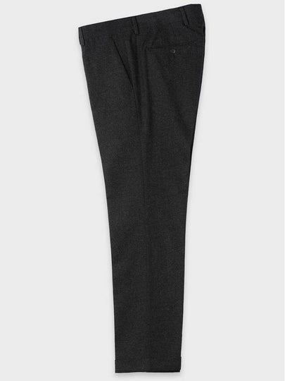 Wool blend casual slacks black - PANICALE - BALAAN 2