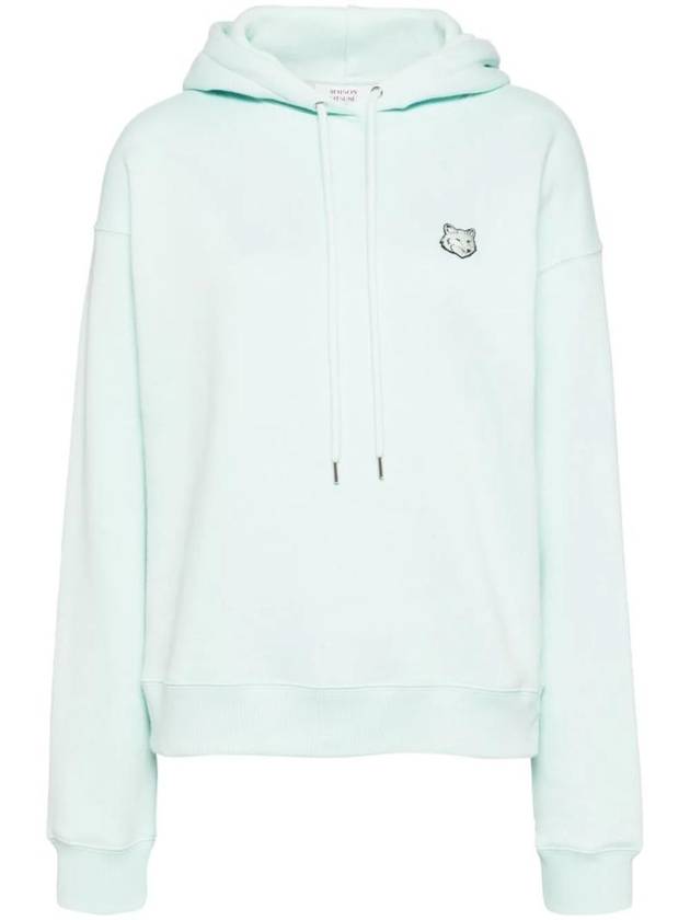 Bold Fox Head Patch Comfort Hoodie Peppermint - MAISON KITSUNE - BALAAN 1