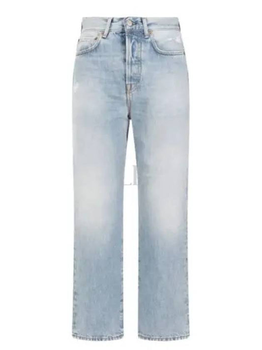 Straight Denim Jeans Blue - ACNE STUDIOS - BALAAN 2