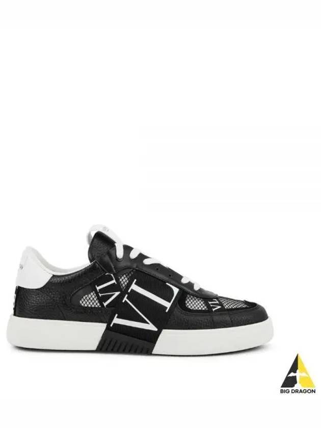 VL7N Logo Low Top Sneakers Black - VALENTINO - BALAAN 2