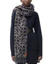 Anagram Scarf Black - LOEWE - BALAAN 3