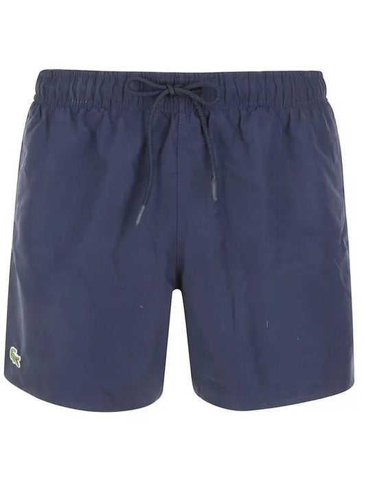 Men's Light Quick Dry Swim Shorts Navy - LACOSTE - BALAAN 1