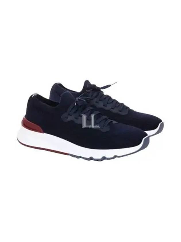 Knit Running Sneakers Navy - BRUNELLO CUCINELLI - BALAAN 2