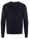 Crew Neck Cashmere Knit Top Navy - MAISON MARGIELA - BALAAN 2