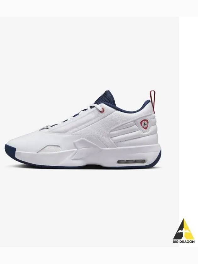 Jordan Max Aura 6 M White Varsity Red Midnight Navy FQ8298 100 - NIKE - BALAAN 2