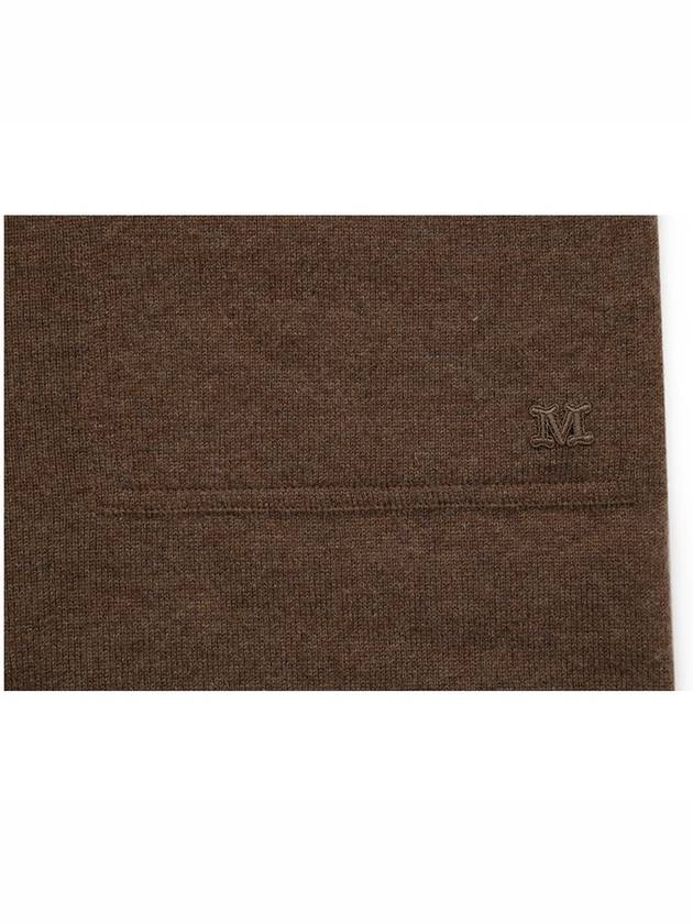 Light Brown Parole Wool Cashmere Pants PAROLE 012 - MAX MARA - BALAAN 6