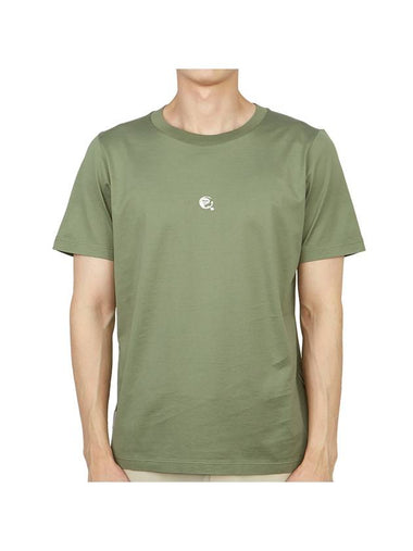 Shadow Project Logo Short Sleeve T-Shirt Green - STONE ISLAND - BALAAN 1