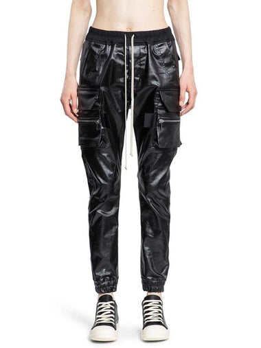 Rick Owens Leather Trousers - RICK OWENS - BALAAN 1