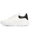 Court Trainer Low Sneakers White Black - ALEXANDER MCQUEEN - BALAAN 5