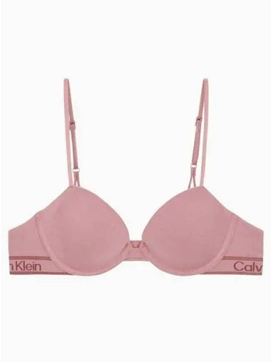 Underwear Women s Tonal Logo Cotton AF Demi Bra QF7948ADVLZ - CALVIN KLEIN - BALAAN 1