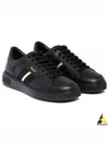 Moony Leather Low Top Sneakers Black - BALLY - BALAAN 2