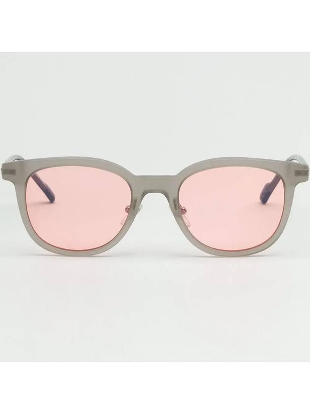 Sunglasses AOK003 070 000 Pink horn rim transparent fashion - ADIDAS - BALAAN 3