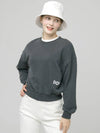 Doyou Know MC Women s Pigment Washing Loose Fit Vintage Gray Sweatshirt DO6242MT32 - DOYOUKNOWMC GOLF WEAR - BALAAN 2