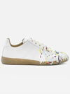 Replica Paint Drop Low Top Sneakers Grey - MAISON MARGIELA - BALAAN 2