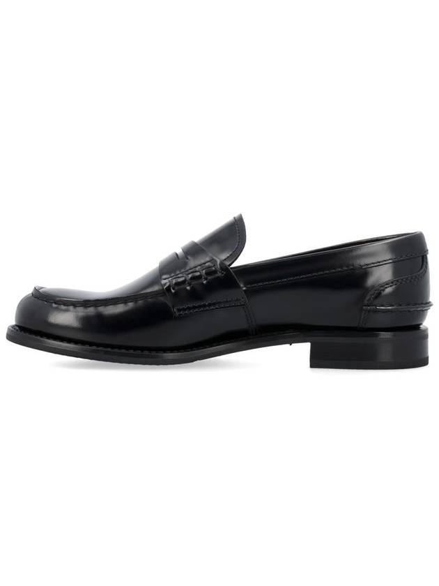 Pembray Leather Loafers Black - CHURCH'S - BALAAN 4