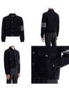 Jacket MKJ119AY1019 415 NAVY - THOM BROWNE - BALAAN 8